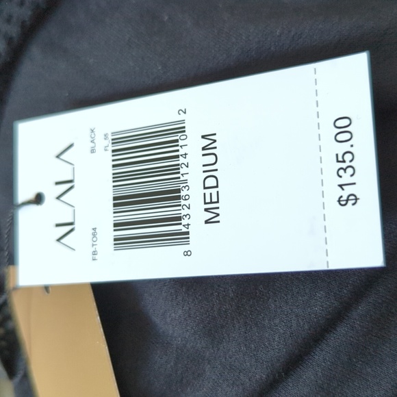 Alala Heron Mesh Back Sweatshirt in Black M - Picture 16 of 16